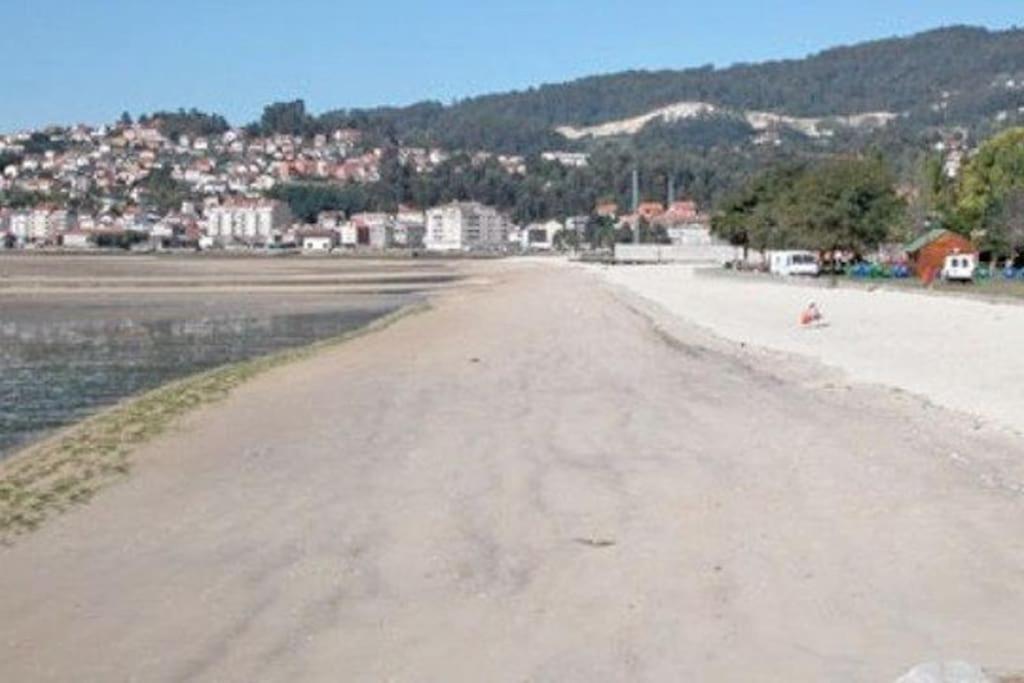 דירות Moaña Piso A Pie De Playa Con Terraza Exclusiva מראה חיצוני תמונה